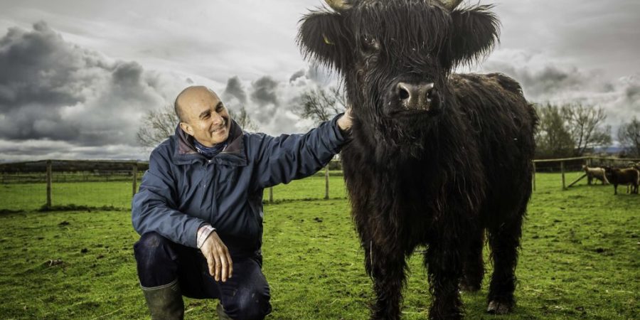 philip lymbery with cow